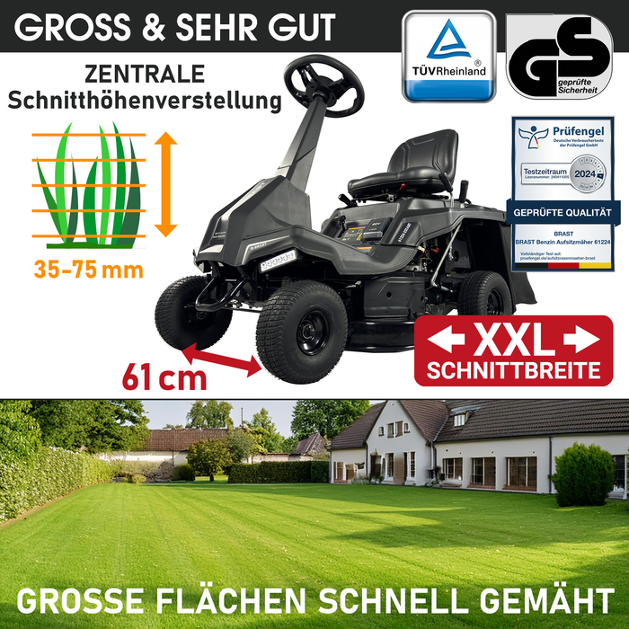 BRAST 61224 ESTART Aufsitzrasenmäher – Bild 12