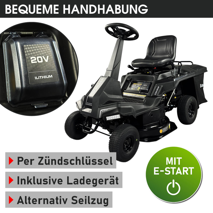 BRAST 61224 ESTART Aufsitzrasenmäher – Bild 8