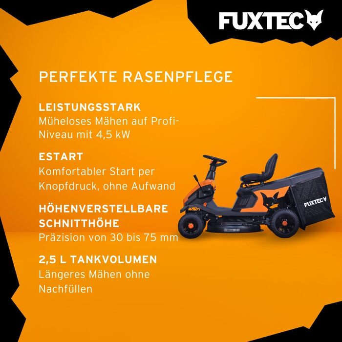 FUXTEC FX-RMR66 Aufsitzrasenmäher – Bild 4