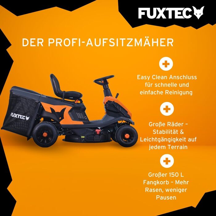 FUXTEC FX-RMR66 Aufsitzrasenmäher – Bild 3