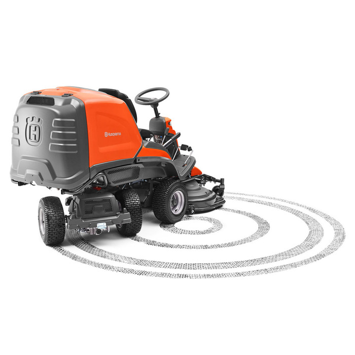 HUSQVARNA RC 320Ts AWD Frontmäher inkl. Mähdeck Combi 112cm – Bild 15