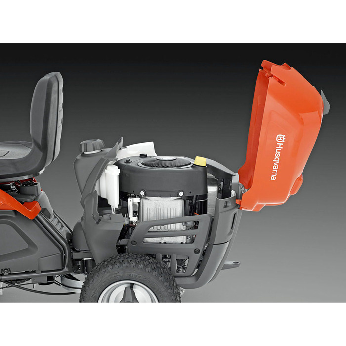 HUSQVARNA R 112C5 Frontmäher inkl. Mähdeck Combi 85 – Bild 9