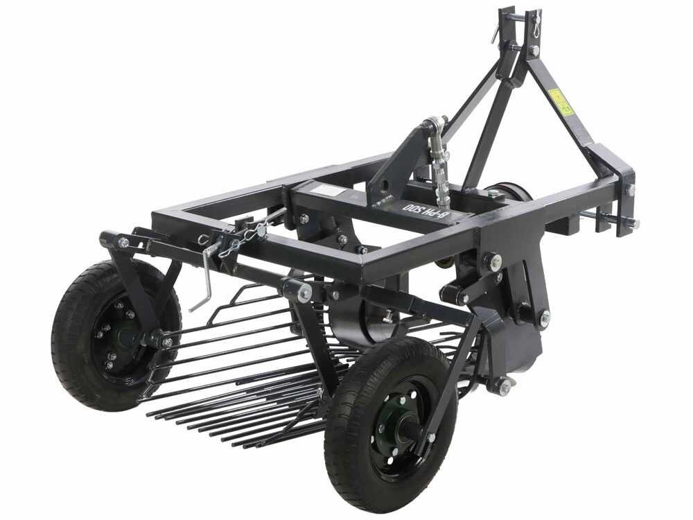 BlackStone B-PH 700 – Arrancadora of batatas for trator – Oscilling peniss – Working length 70 cm – Bild 5
