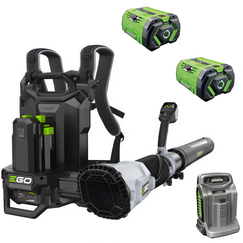 EGO LBPX8000 – Sopran und Batterie mit Mochila – 2× 56 V/10 Ah