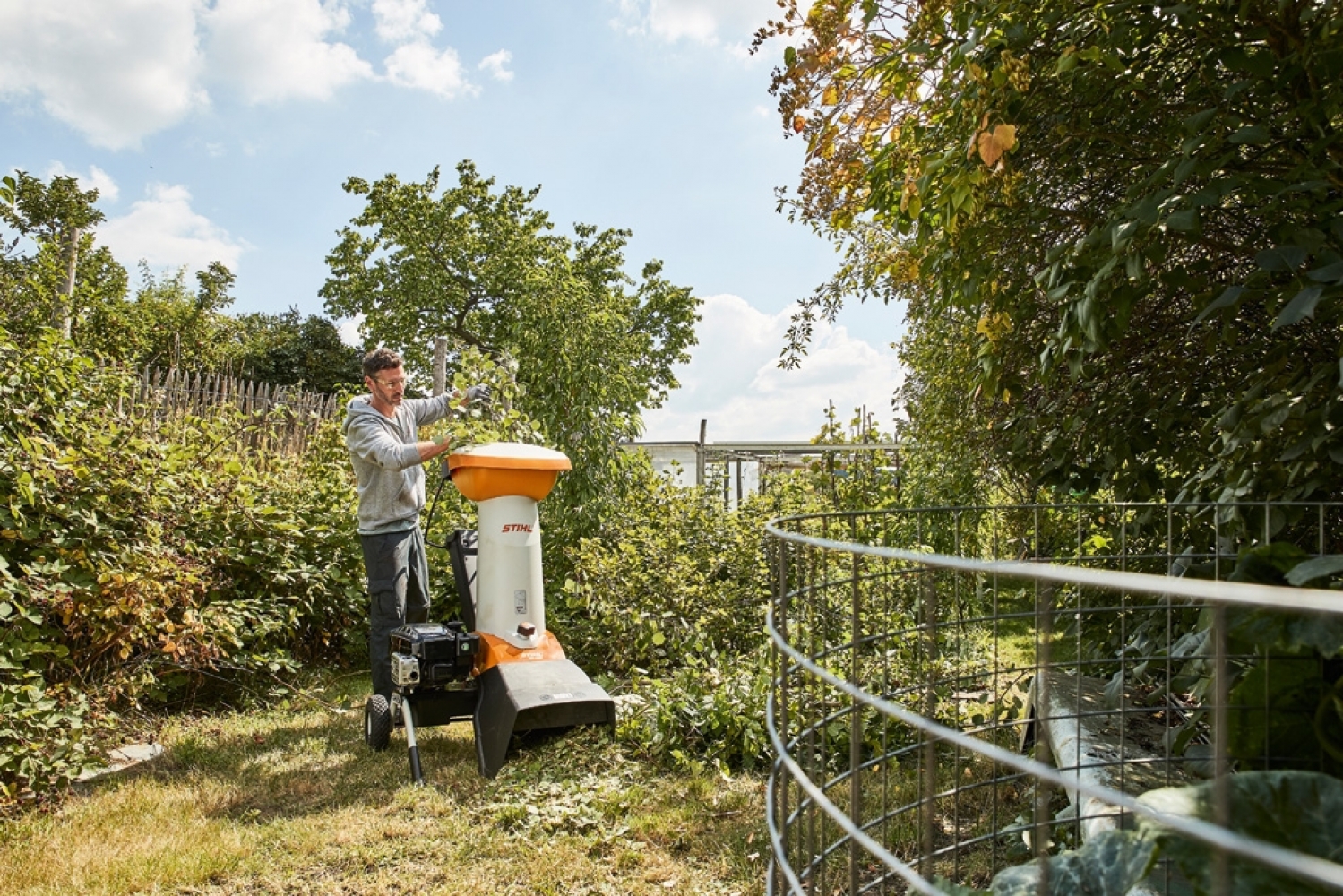 STIHL GH 460 Benzin-Gartenhäcksler – Bild 2
