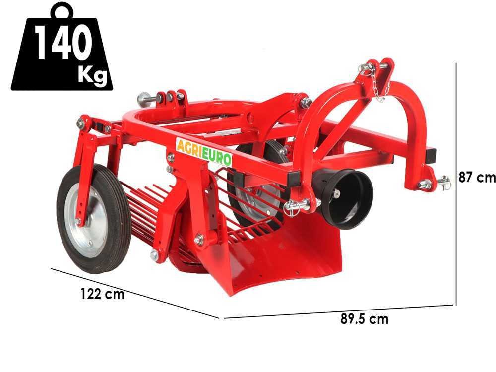 Top Line DM 50 – Batatas-Arrancadora mit Auswurftraseira für Trator – Peneis vibratórios – Bild 9