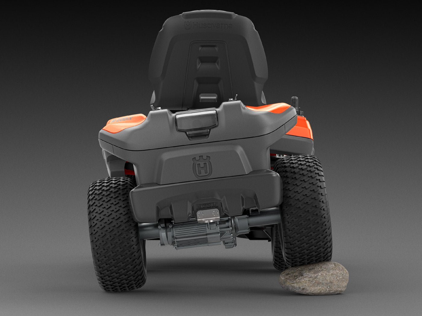 Husqvarna Akku-Frontmäher Rider 200iX – Grundgerät ohne Mähdeck